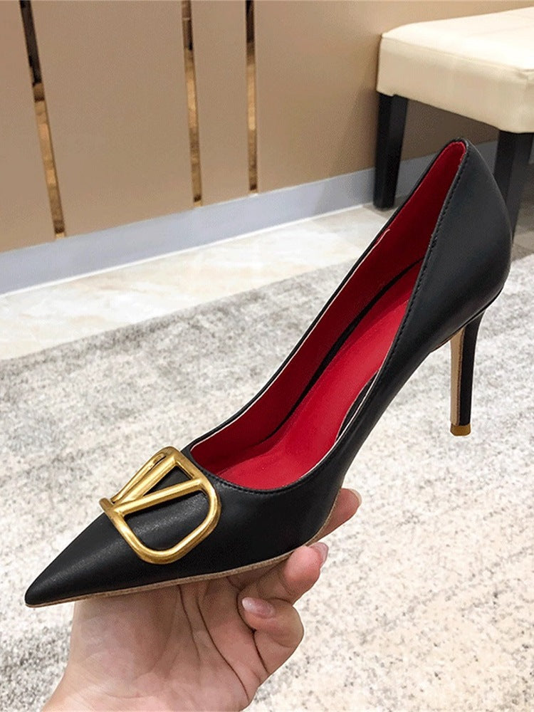 high heels stiletto pointed toe