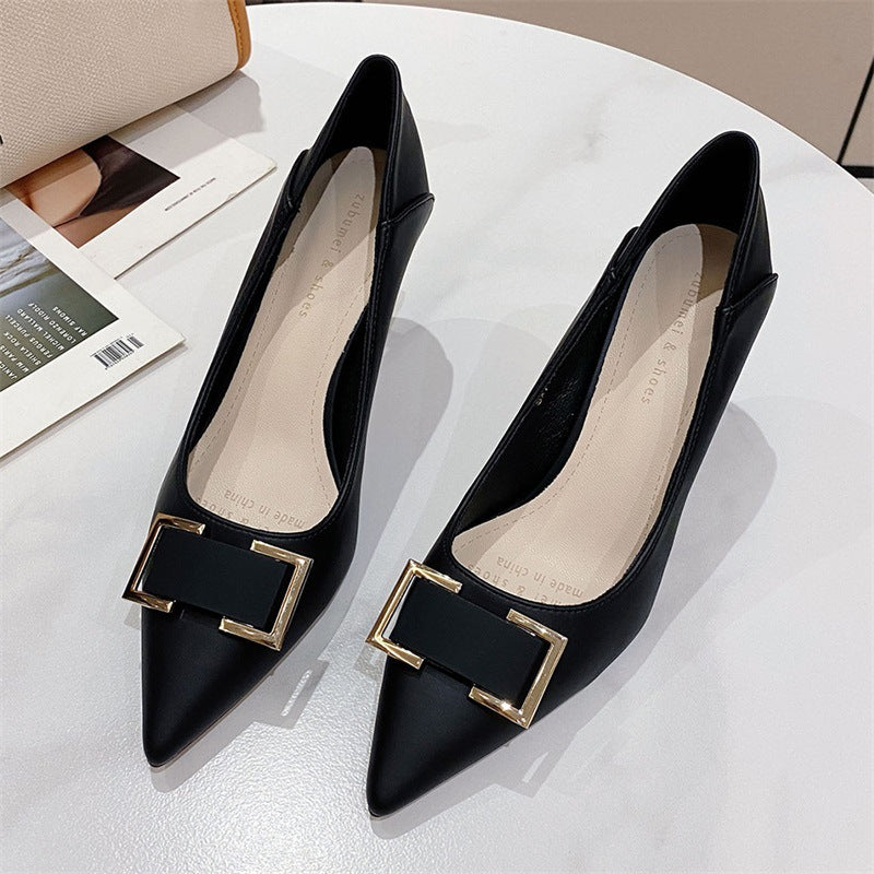 Korean style stiletto high heels